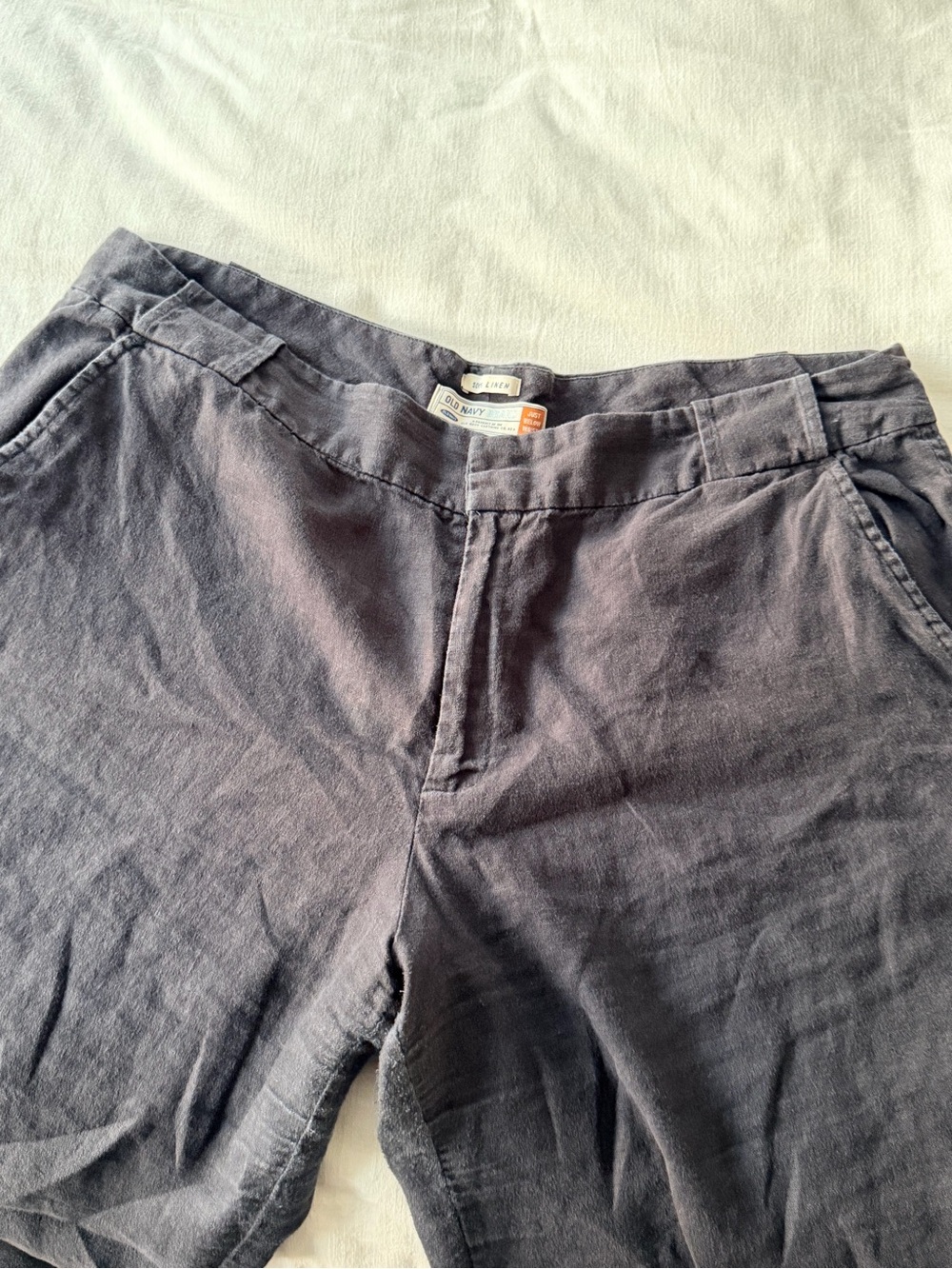 Women’s Black Wide-Leg linen pants Classic wide leg